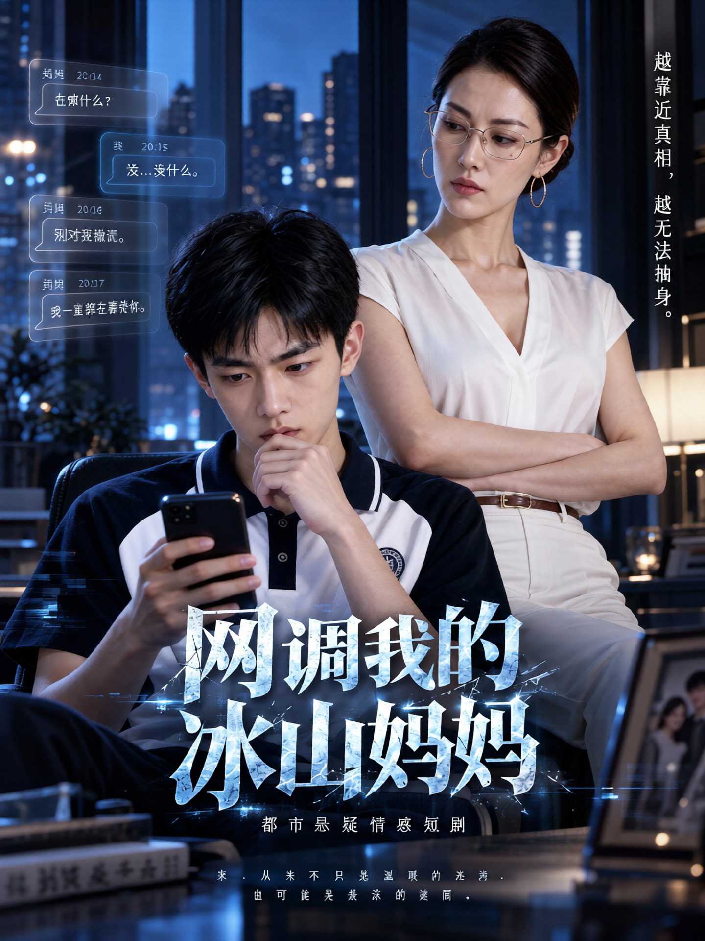 网调我的冰山妈妈